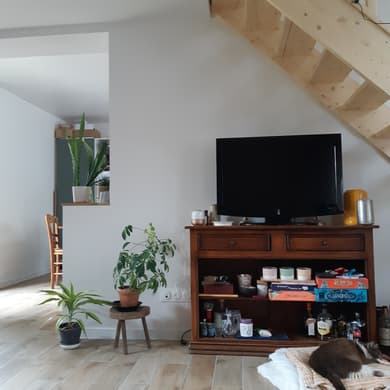 Longère normande rénovée, jardin