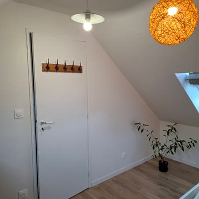 Longère normande rénovée, jardin