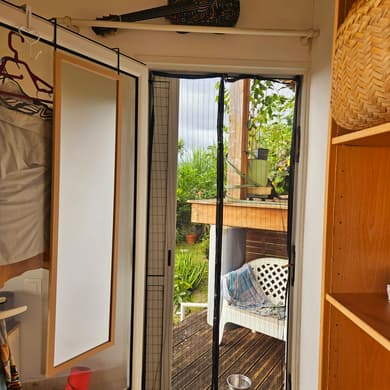 Chambre indépendante avec vue imprenable mer et montagne