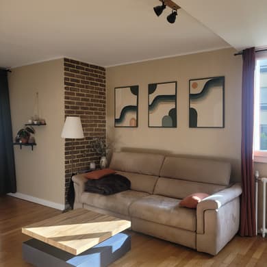 Cocoon lyonnais climatisé avec balcon et jardin partagé